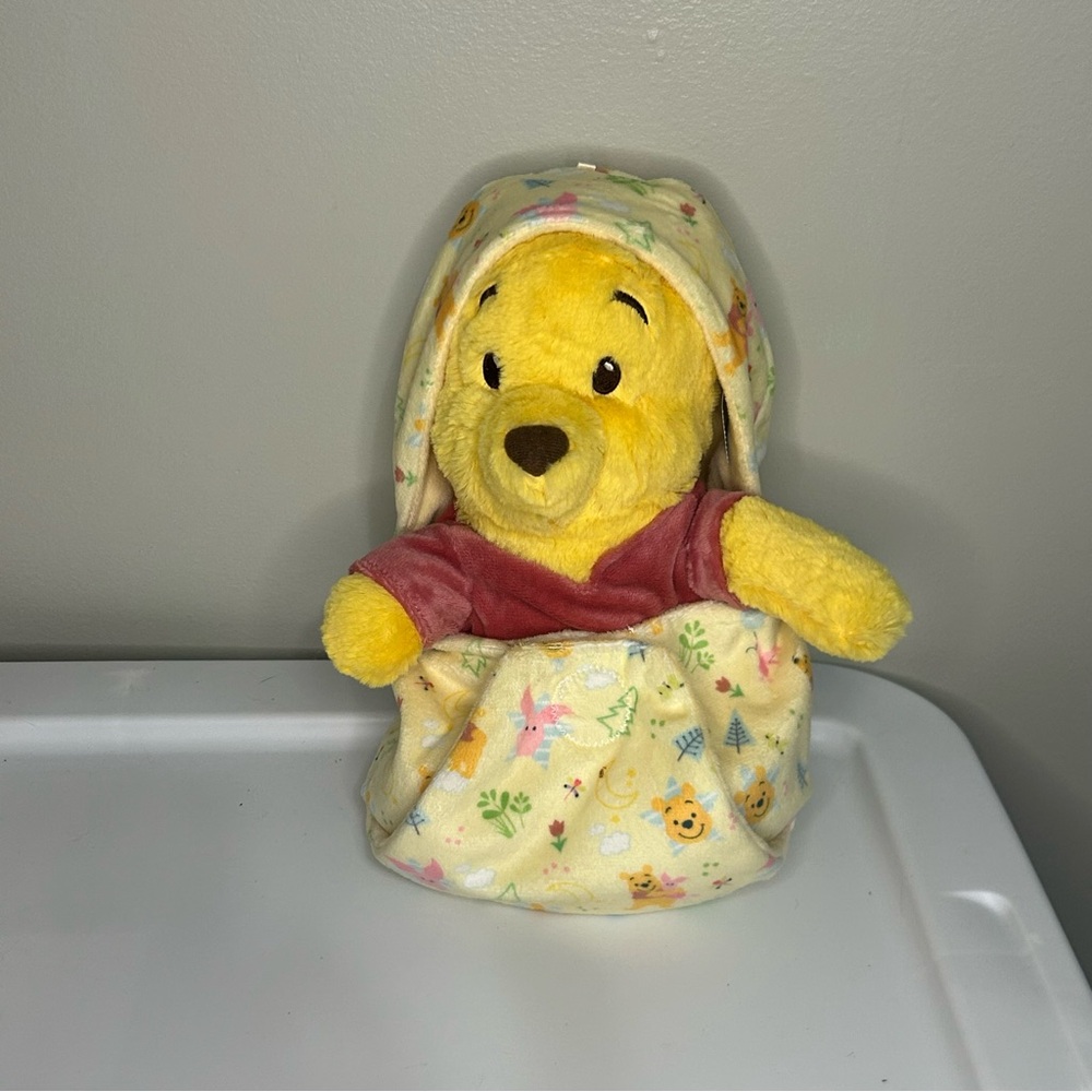 Winnie the Pooh Plush in Swaddle – Disney Babies –Small 10'' Disney Parks Babies